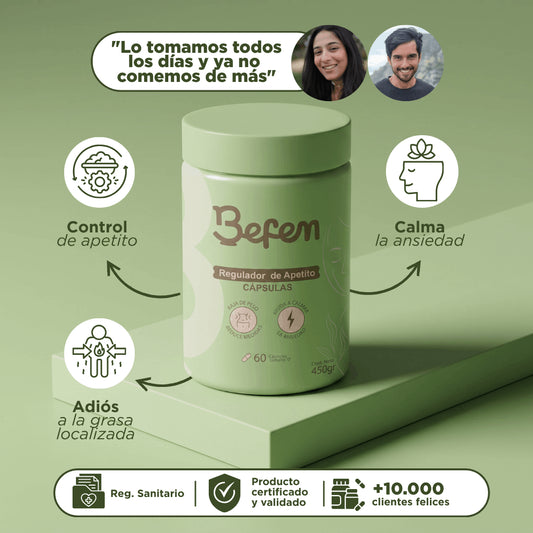 CAPSULAS CUERPOFIT - REGULADOR DE APETITO