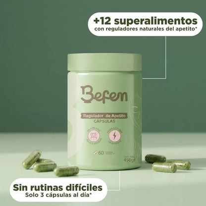 CAPSULAS REGULADOR DE APETITO - BEFEM